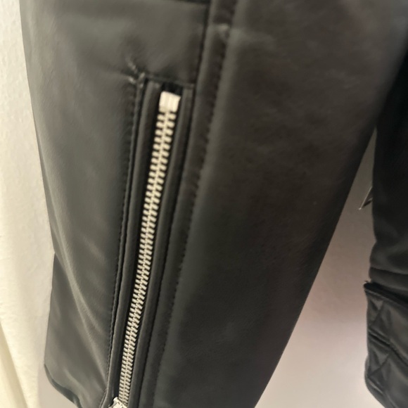 Zara Men's Black Biker Jacket - Picture 9 of 9